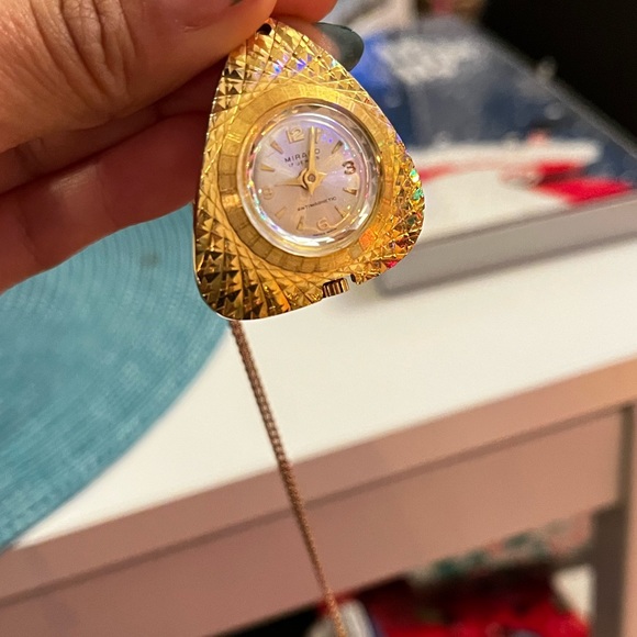 Vintage necklace pendant clock ✨ - Picture 6 of 10